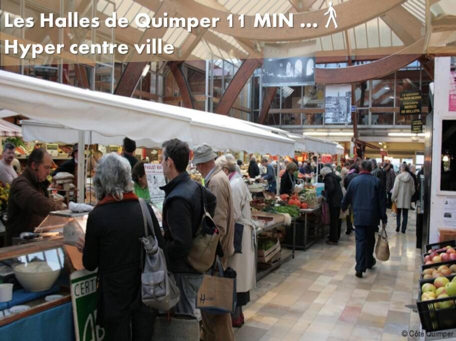 Ferienwohnung O'Dean Quimper Exterior foto