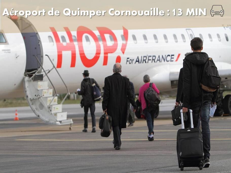 Ferienwohnung O'Dean Quimper Exterior foto