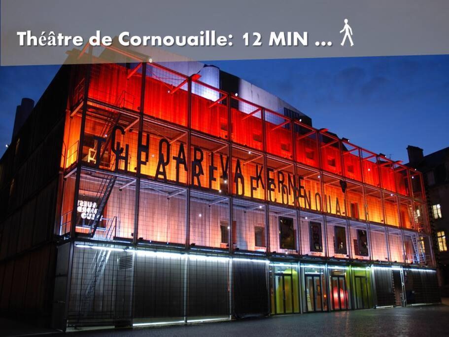 Ferienwohnung O'Dean Quimper Exterior foto